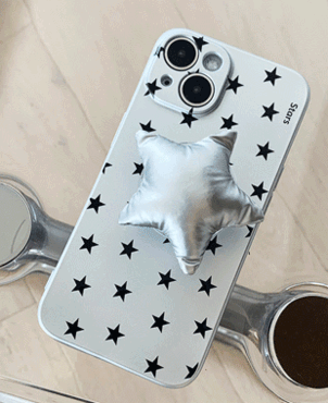 [스마트톡증정]y2k 스타 쿠션 쿠션톡 아이폰 케이스