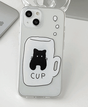 [withsome]CAT CUP 폰 케이스